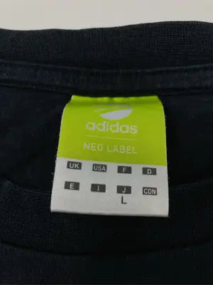 adidas/アディダス/Tシャツ/カットソー/トップス/ブラック/L