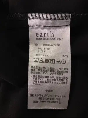 earth music&ecology/アースミュージックアンドエコロジー/シャツ/ブラウス/トップス/ブラック/F