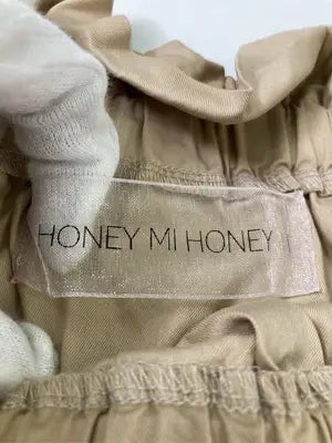 HONEY MI HONEY/ハニーミーハニー/シャツ/ブラウス/トップス/ベージュ/F