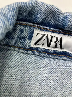 ZARA/ザラ/デニムジャケット/ジャケット/アウター/ブルー/L