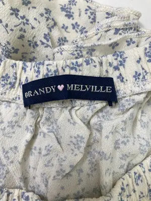 BRANDY MELVILLE/ブランディーメルビル/ショート/ミニスカート/スカート/ホワイト