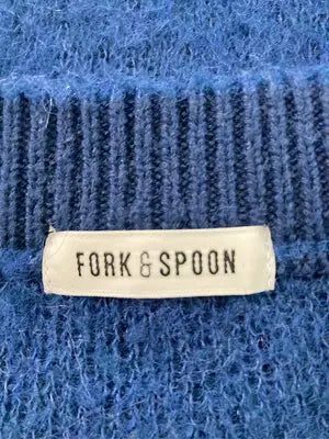 FORK&SPOON/フォークアンドスプーン/ニット/セーター/トップス/ブルー/1