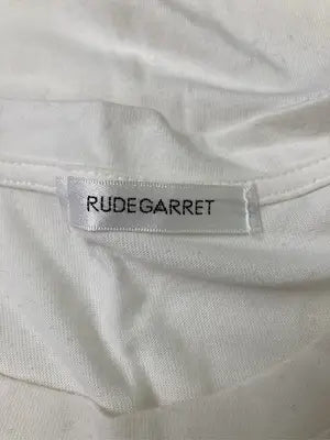 RUDE GARRET/ルードギャレット/Tシャツ/カットソー/トップス/ホワイト/L