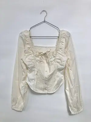 MOUSSY/マウジー/シャツ/ブラウス/トップス/アイボリー/1