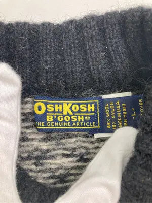 OSH KOSH/オシュコシュ/ニット/セーター/トップス/ブラック/L