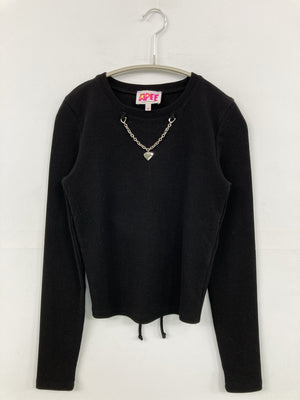 APEE/Tシャツ/カットソー/トップス/ブラック/XS