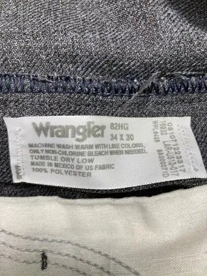 Wrangler/ラングラー/スラックス/パンツ/グレー/34 X 30