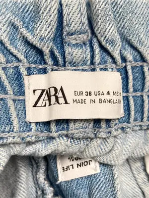 ZARA/ザラ/デニムパンツ/パンツ/スカイブルー/EUR 36/USA 4/MEX 26