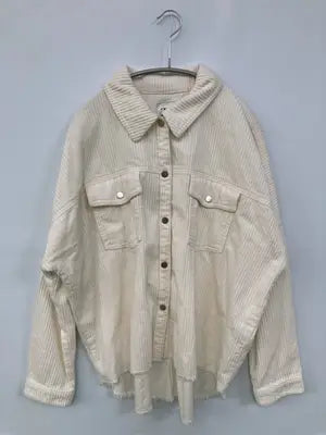 ZARA/ザラ/シャツ/ブラウス/トップス/アイボリー/USA L