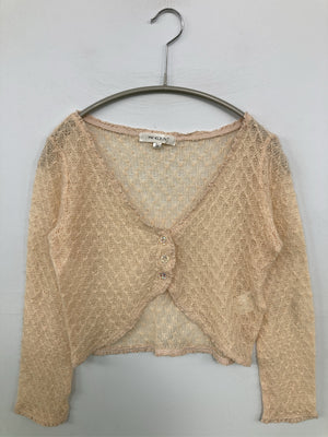 MK KLEIN/カーディガン/ボレロ/トップス/ベージュ/38