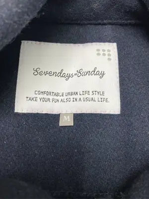 SEVENDAYS=SUNDAY/セブンデイズサンデイ/シャツ/ブラウス/トップス/ネイビー/M
