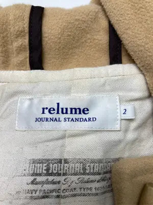 relume/レリューム/ダッフルコート/ジャケット/アウター/ベージュ/2