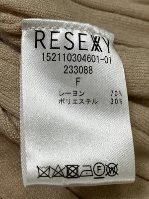 RESEXXY/リゼクシー/ワンピース/ワンピース/ドレス/ベージュ/F