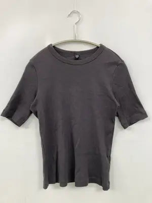 UNIQLO/ユニクロ/Tシャツ/カットソー/トップス/グレー/M