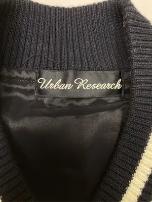 URBAN RESEARCH/アーバンリサーチ/スタジャン/ジャケット/アウター/ブラック/FREE