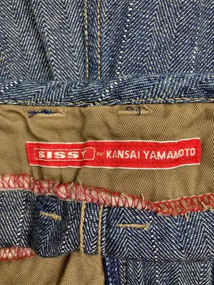 KANSAI YAMAMOTO/カンサイヤマモト/デニムパンツ/パンツ/ネイビー/79