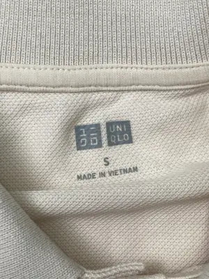 UNIQLO/ユニクロ/ポロシャツ/トップス/ベージュ/S