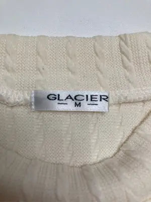 GLACIER/グラシア/ニット/セーター/トップス/アイボリー/M