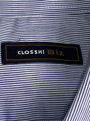 CLOSSH Biz/ビジネスシャツ/トップス/ブルー/M