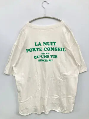 Tシャツ/カットソー/トップス/ホワイト/M  バスト79～87  身長154～162