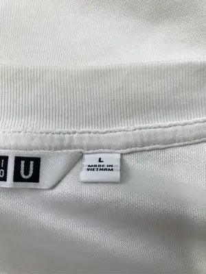 UNIQLO U/ユニクロユー/Tシャツ/カットソー/トップス/アイボリー/L