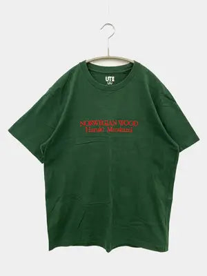 UNIQLO/ユニクロ/Tシャツ/カットソー/トップス/グリーン/M