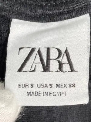 ZARA/ザラ/スウェット/トップス/ブラック/USA S