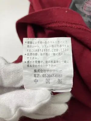Achic/アシック/Tシャツ/カットソー/トップス/レッド