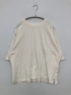 UNIQLO/ユニクロ/Tシャツ/カットソー/トップス/ホワイト/L