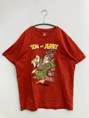 Design Tshirts Store graniph/デザインティーシャツストアーグラニフ/Tシャツ/カットソー/トップス/レッド/L