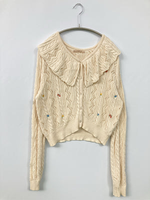 ems excite/エムズエキサイト/カーディガン/ボレロ/トップス/ベージュ/F