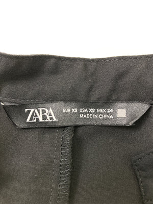 ZARA/ザラ/シャツワンピース/ワンピース/ドレス/ブラック/XS
