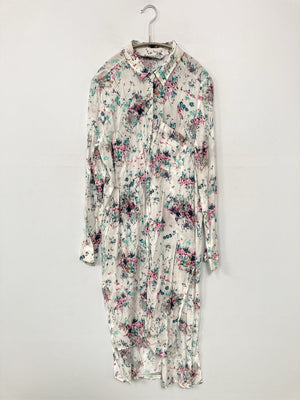 ZARA BASIC/ザラベーシック/シャツワンピース/ワンピース/ドレス/ホワイト/M