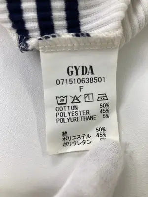 GYDA/ジェイダ/Tシャツ/カットソー/トップス/ホワイト/F