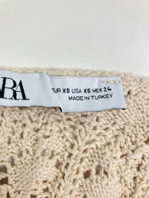 ZARA/ザラ/キャミソール/トップス/ベージュ/EUR XS/USA XS/MEX 24