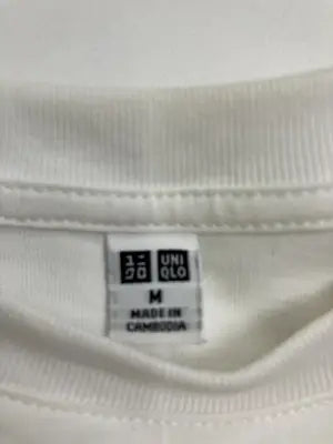 UNIQLO/ユニクロ/Tシャツ/カットソー/トップス/ホワイト/M