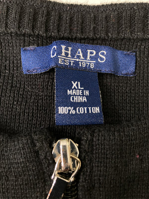 CHAPS/チャップス/カーディガン/ボレロ/トップス/ブラック/XL