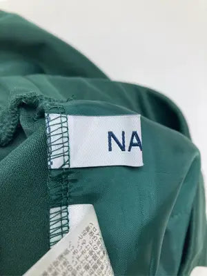 NAVY/ネイビー/スラックス/パンツ/グリーン/M  ウエスト64～70