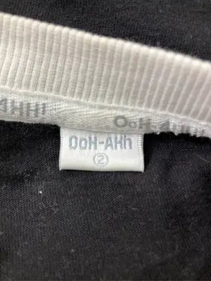 OOHAHH/Tシャツ/カットソー/トップス/ブラック/2