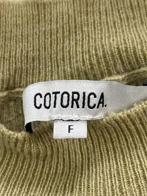 COTORICA/コトリカ/ニット/セーター/トップス/カーキ/F