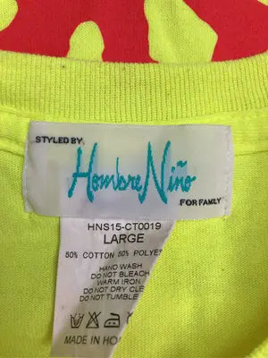 HONBRE NINO/Tシャツ/カットソー/トップス/イエロー/L