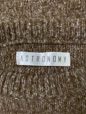 ASTRONOMY/アストロノミー/ニット/セーター/トップス/ブラウン/S