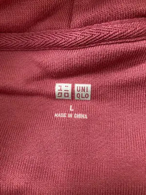 UNIQLO/ユニクロ/パーカー/トップス/レッド/L