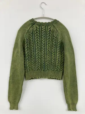 ZARA/ザラ/カーディガン/ボレロ/トップス/ライトグリーン/EUR M/USA M/MEX 28
