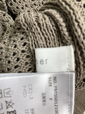 flaner/フラネ/ベスト/トップス/ブラウン/F