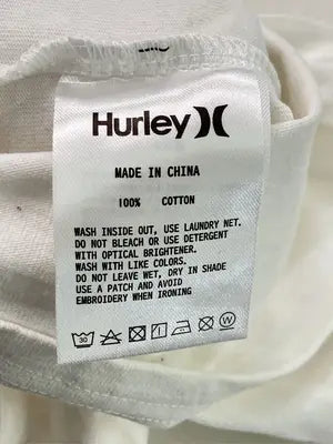 Hurley/ハーレー/Tシャツ/カットソー/トップス/ホワイト/M