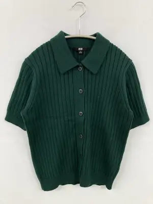 UNIQLO/ユニクロ/ニット/セーター/トップス/グリーン/L