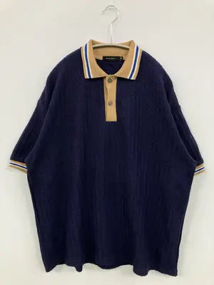 niko and .../ニコアンド/ポロシャツ/トップス/ネイビー/M