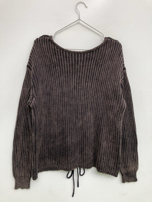 EGOIST/エゴイスト/ニット/セーター/トップス/ブラック