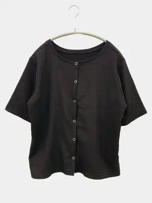 Samansa Mos2 blue/サマンサモスモスブルー/Tシャツ/カットソー/トップス/ブラック/F